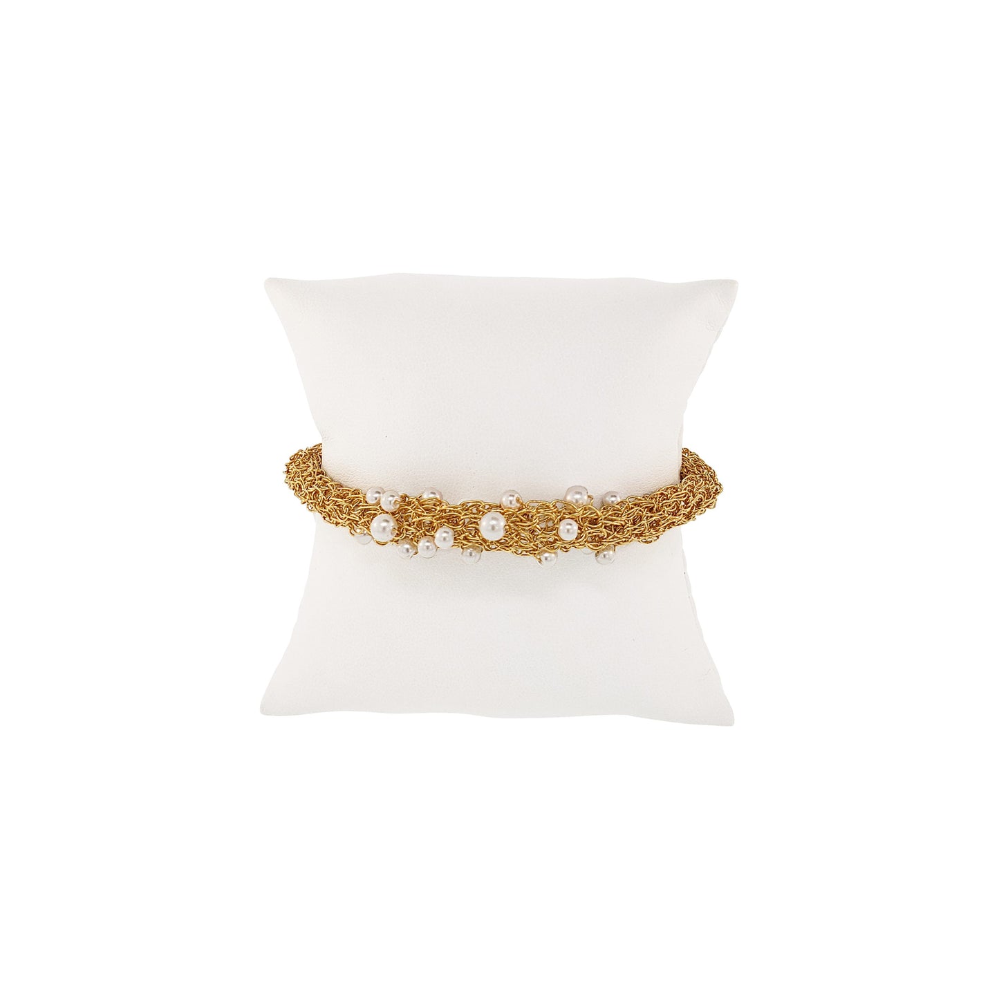 Bracelete de Crochê Wild Cards Pérola