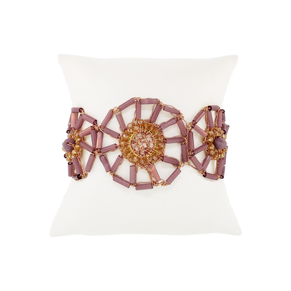 Bracelete de Crochê Themis Round Legacy Lilás