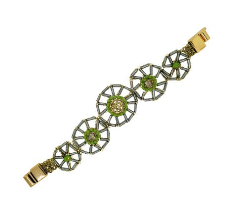 Bracelete Themis Round Legacy Verde