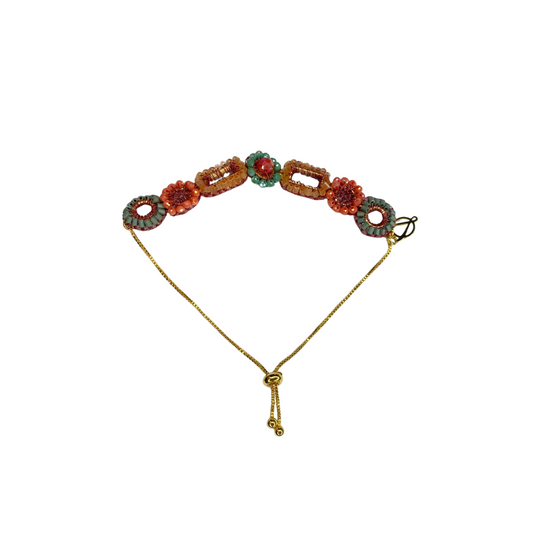 Bracelete Tyche Aurora Laranja Sale