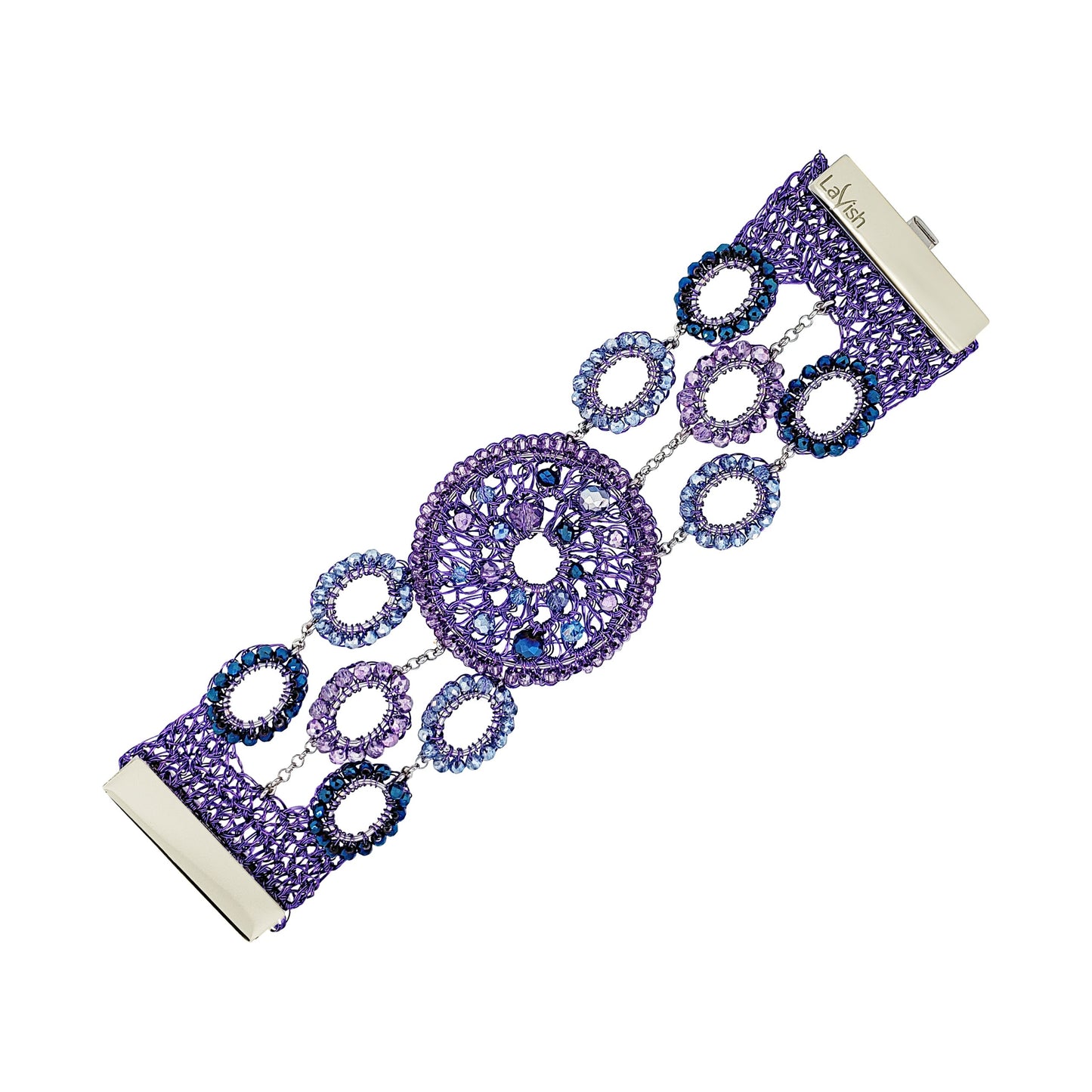 Bracelete Moira Maxi Aurora Lilás