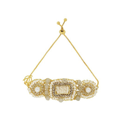 Bracelete de Crochê Elara Essence