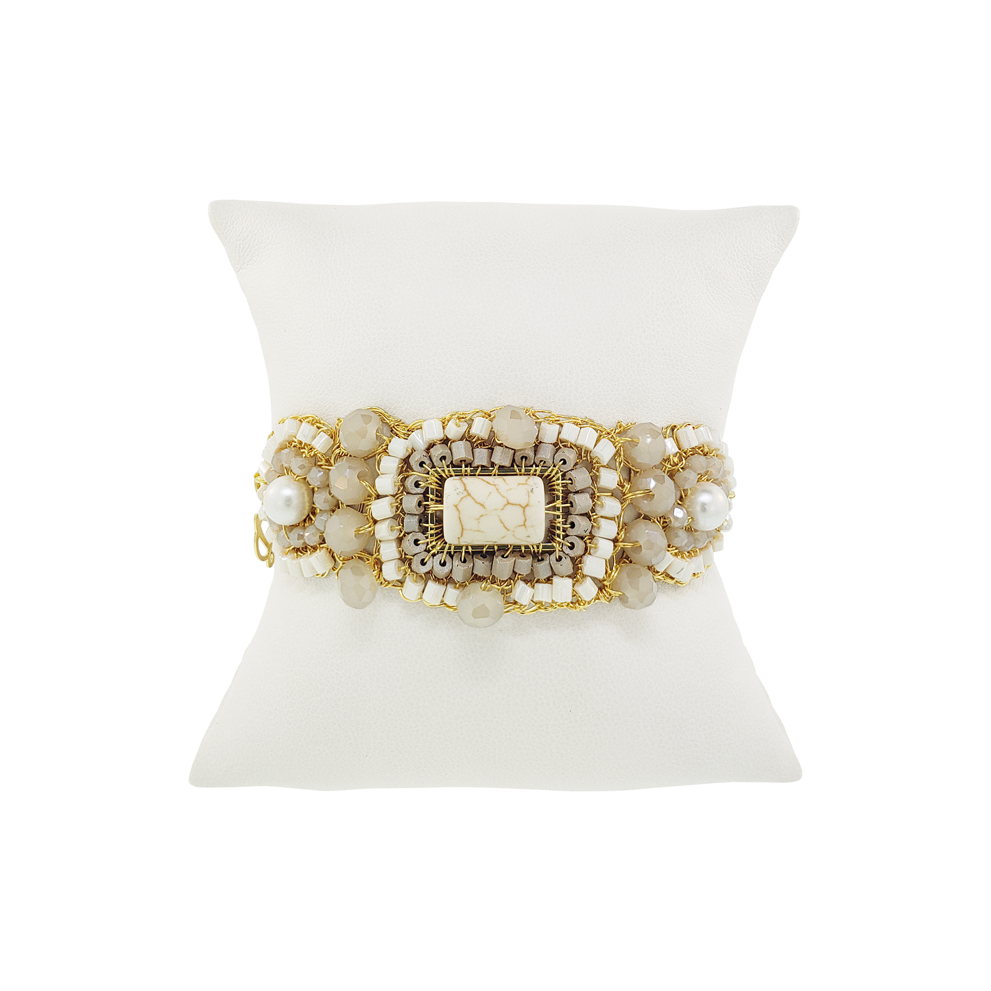 Bracelete de Crochê Elara Essence