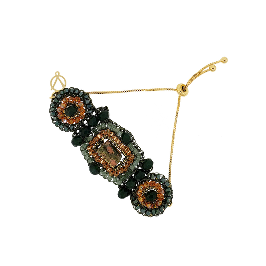 Bracelete de Crochê Elara Essence