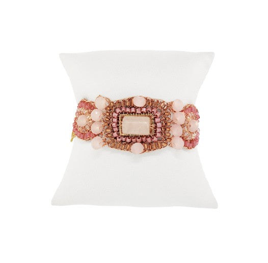 Bracelete de Crochê Elara Essence
