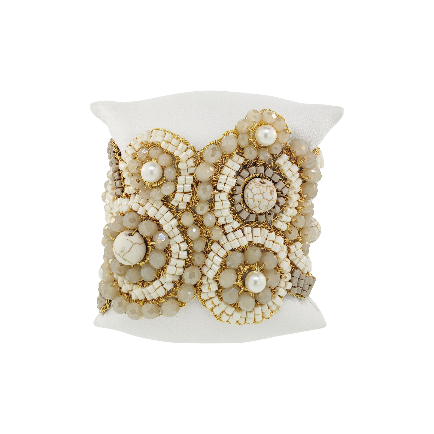 Bracelete de Crochê Elara Maxi Essence