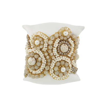 Bracelete de Crochê Elara Maxi Essence