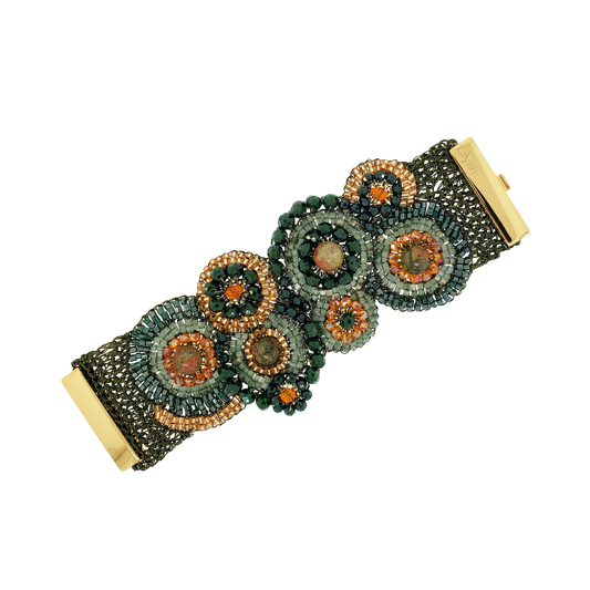 Bracelete de Crochê Elara Maxi Essence