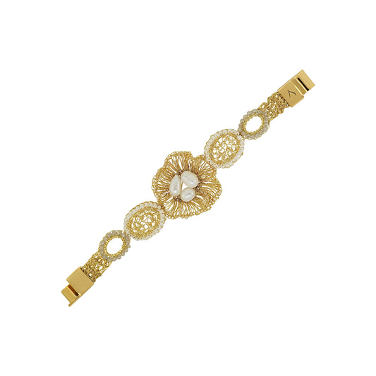 Bracelete de Crochê Nyla Essence