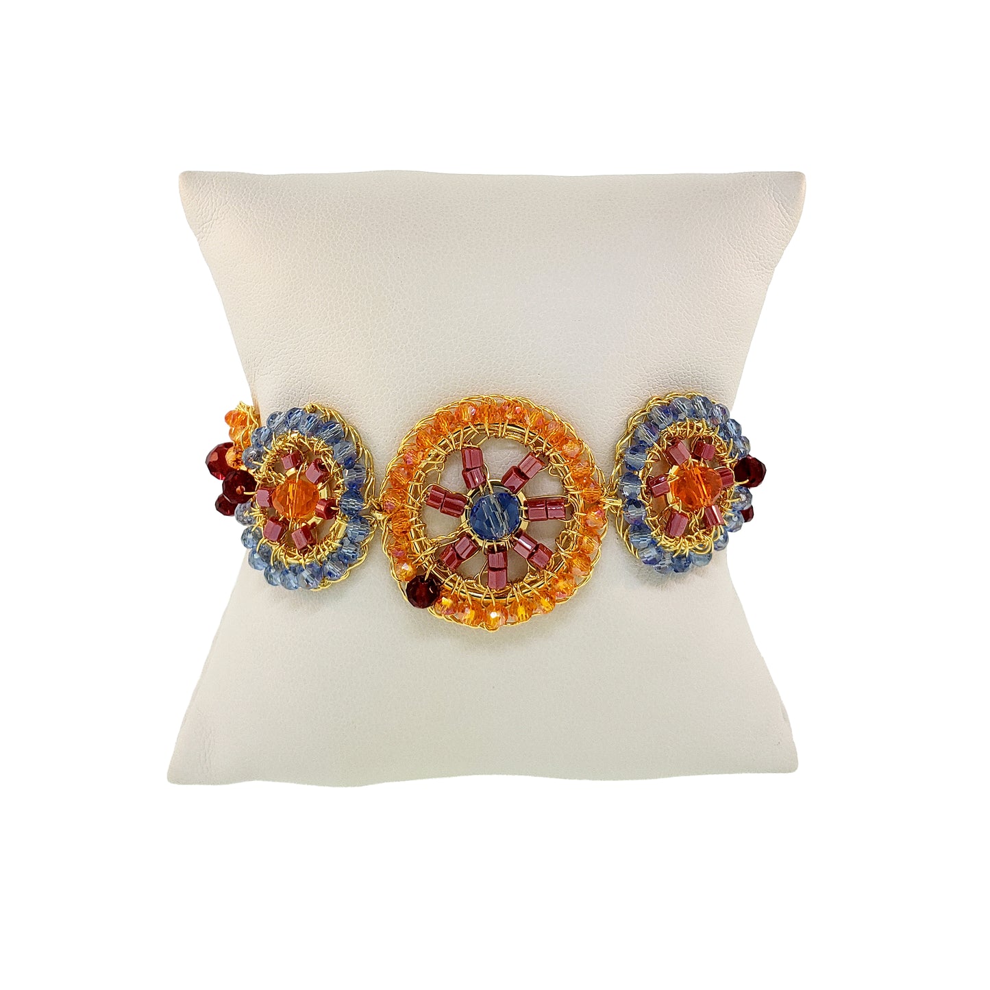 Braceletes de Crochê Chronos Sunrise Mix