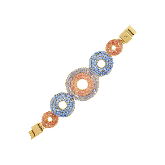 Bracelete de Crochê Gia Infinite Love