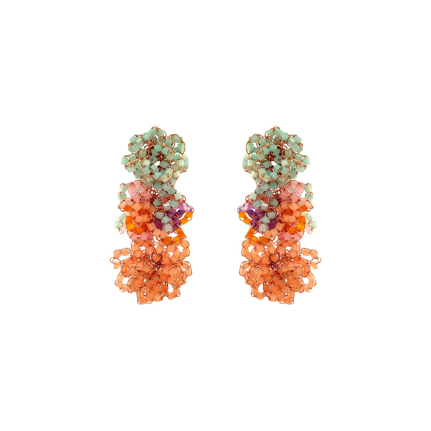 Brinco de Crochê Drizzle Cascade Sweet Gummy Mix