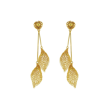 Brinco de Crochê Tulip Duo Chronos Legacy Dourado