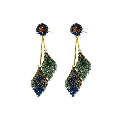 Brinco de Crochê Tulipa Duo Infinite Love - Riviera