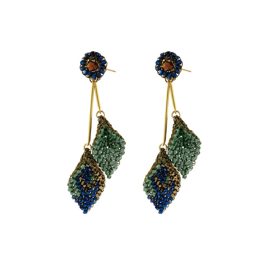 Brinco de Crochê Tulipa Duo Infinite Love - Riviera