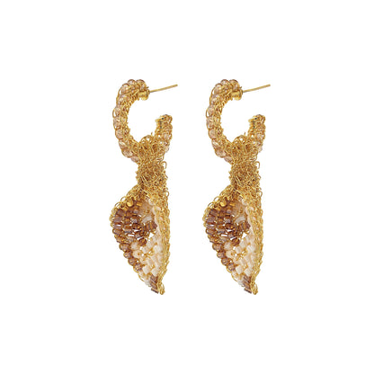 Brinco de Crochê Arum