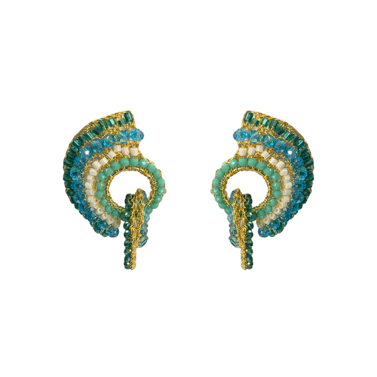Brinco de Crochê Sophia Ocean Dreams Turquesa Sale