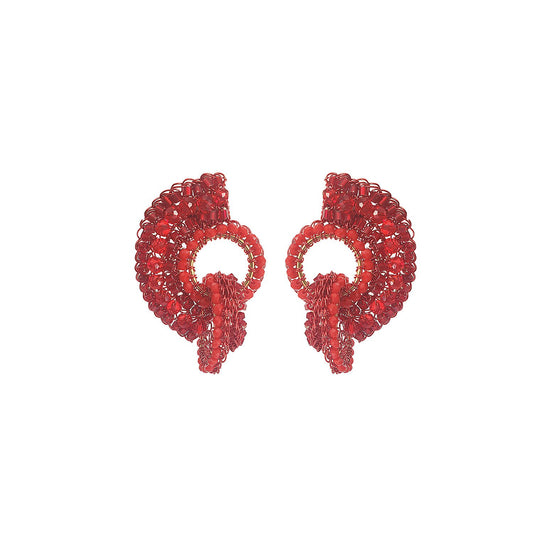 Brinco de Crochê Wings Vermelho