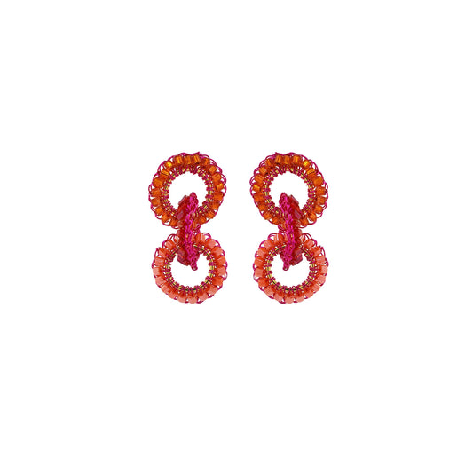 Brinco Lola Aurora Rosa