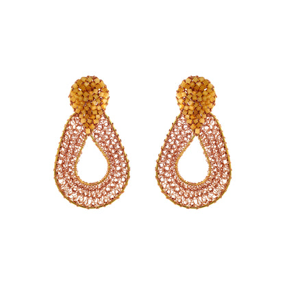 Brinco de Crochê Petal Butter