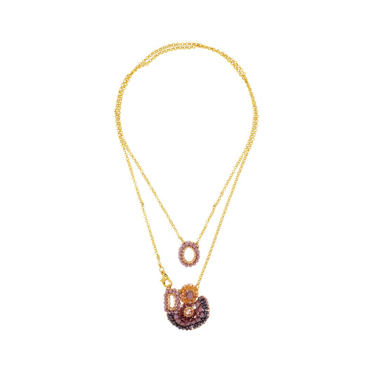 Colar Althea Duo Legacy Lilás Sale