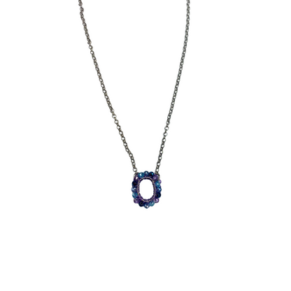 Colar de Crochê Esfera Roxo Sale