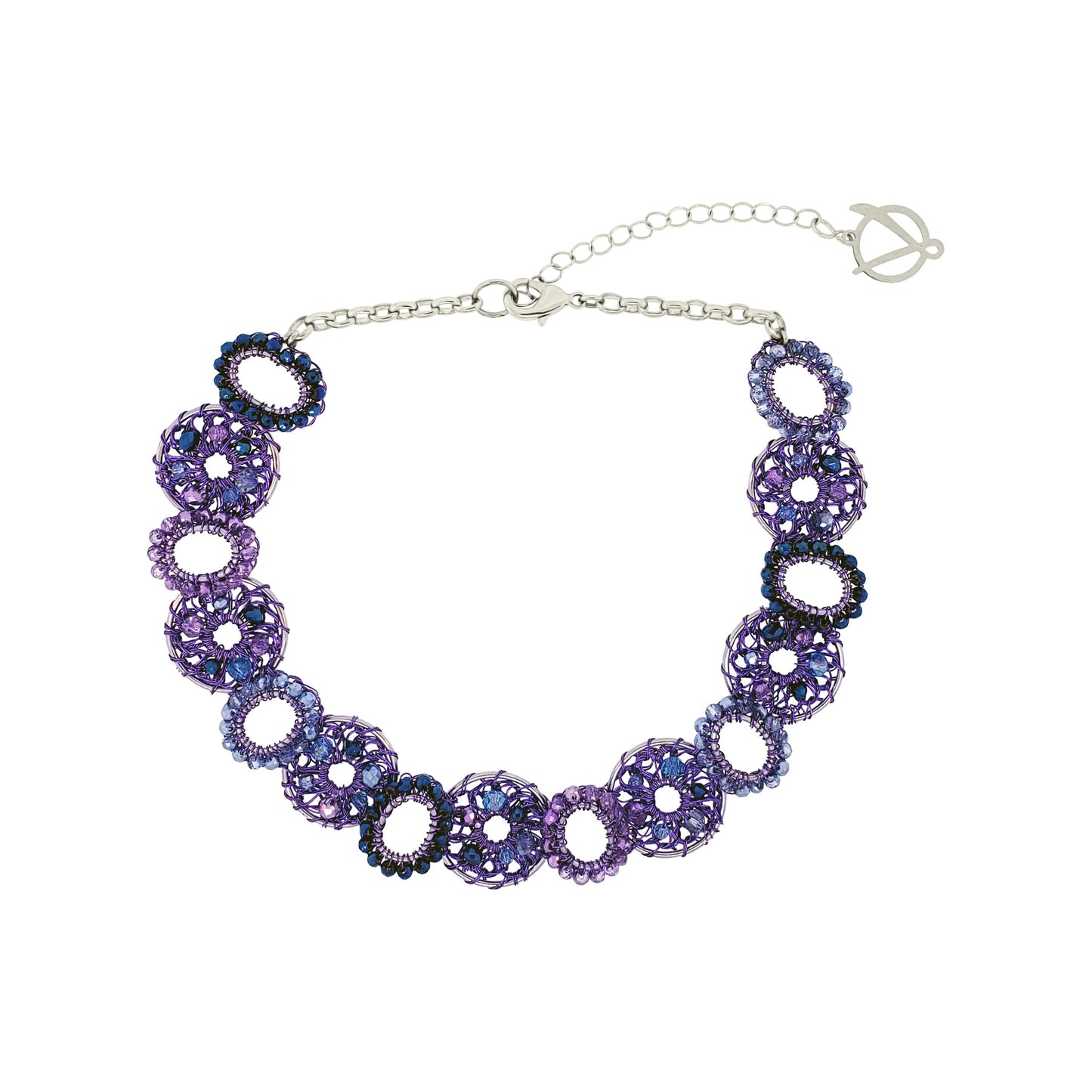 Colar Moira Choker Aurora Lilás