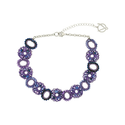 Colar Moira Choker Aurora Lilás