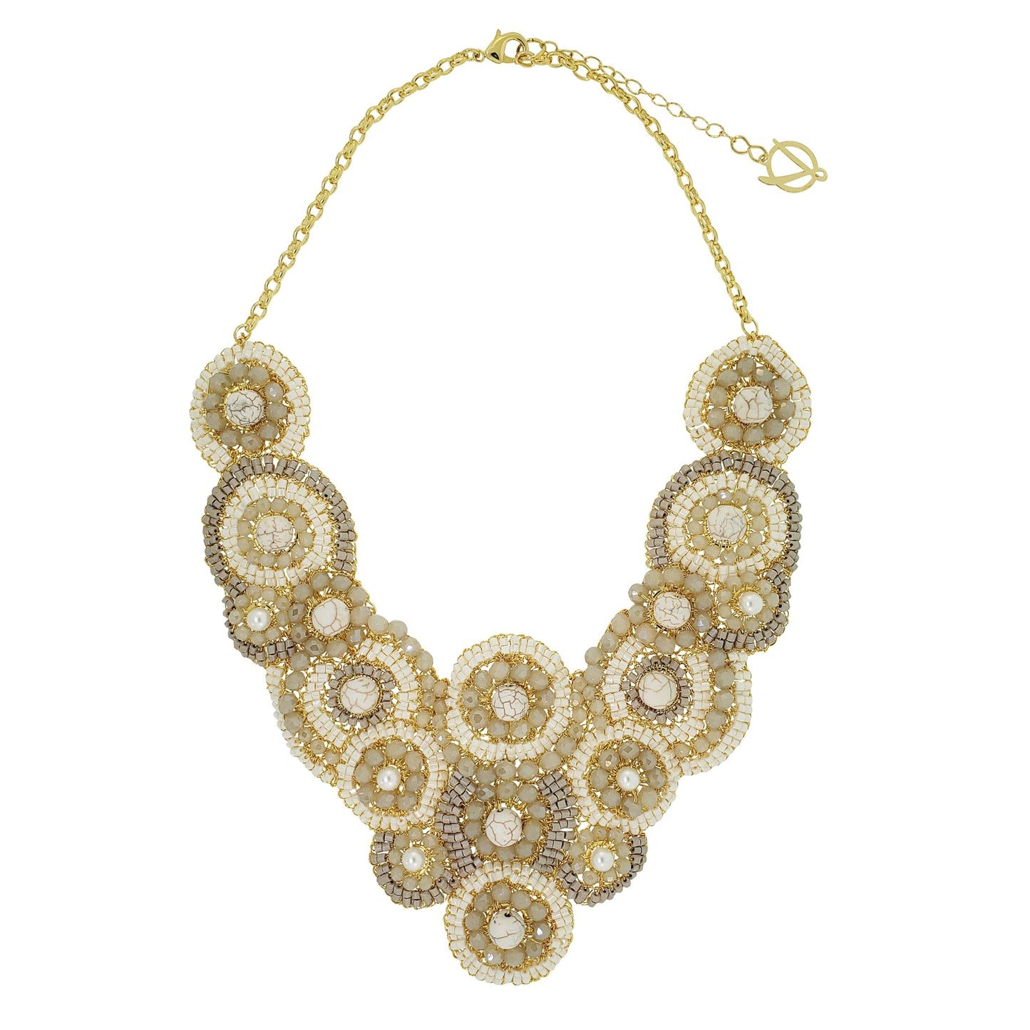 Colar de Crochê Elara Maxi Essence