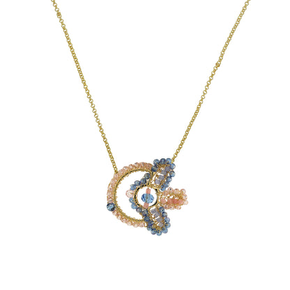 Colar de Crochê Solara Circle Infinite Love