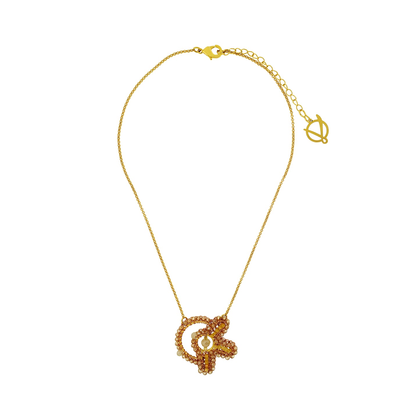 Colar de Crochê Solara Circle Butter