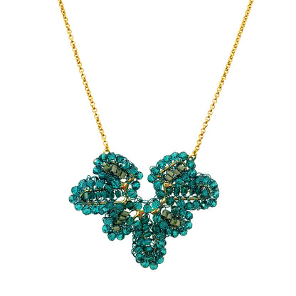 Colar de Crochê Solara Teal