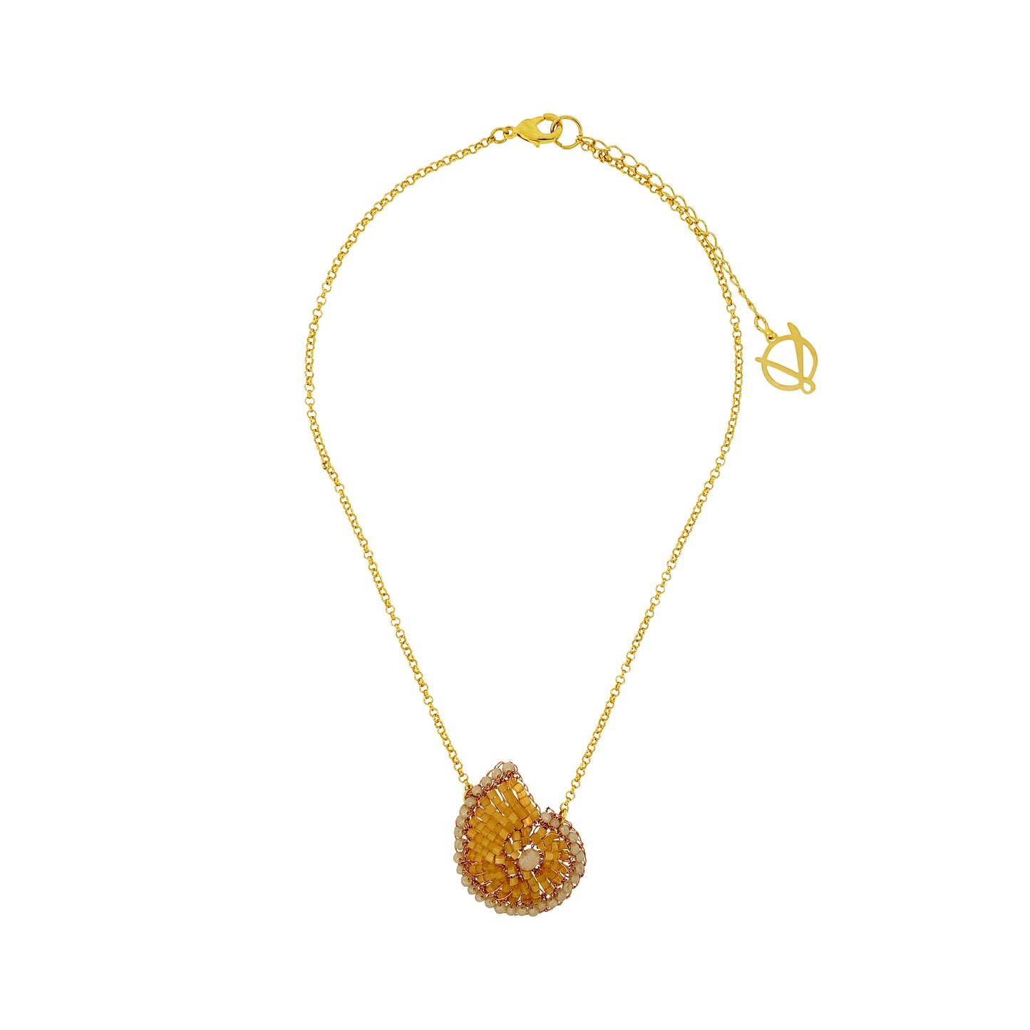 Colar de Crochê Seashell Drop Butter