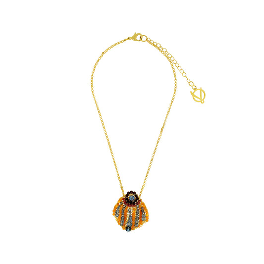 Colar de Crochê Seashell Sunrise Mix