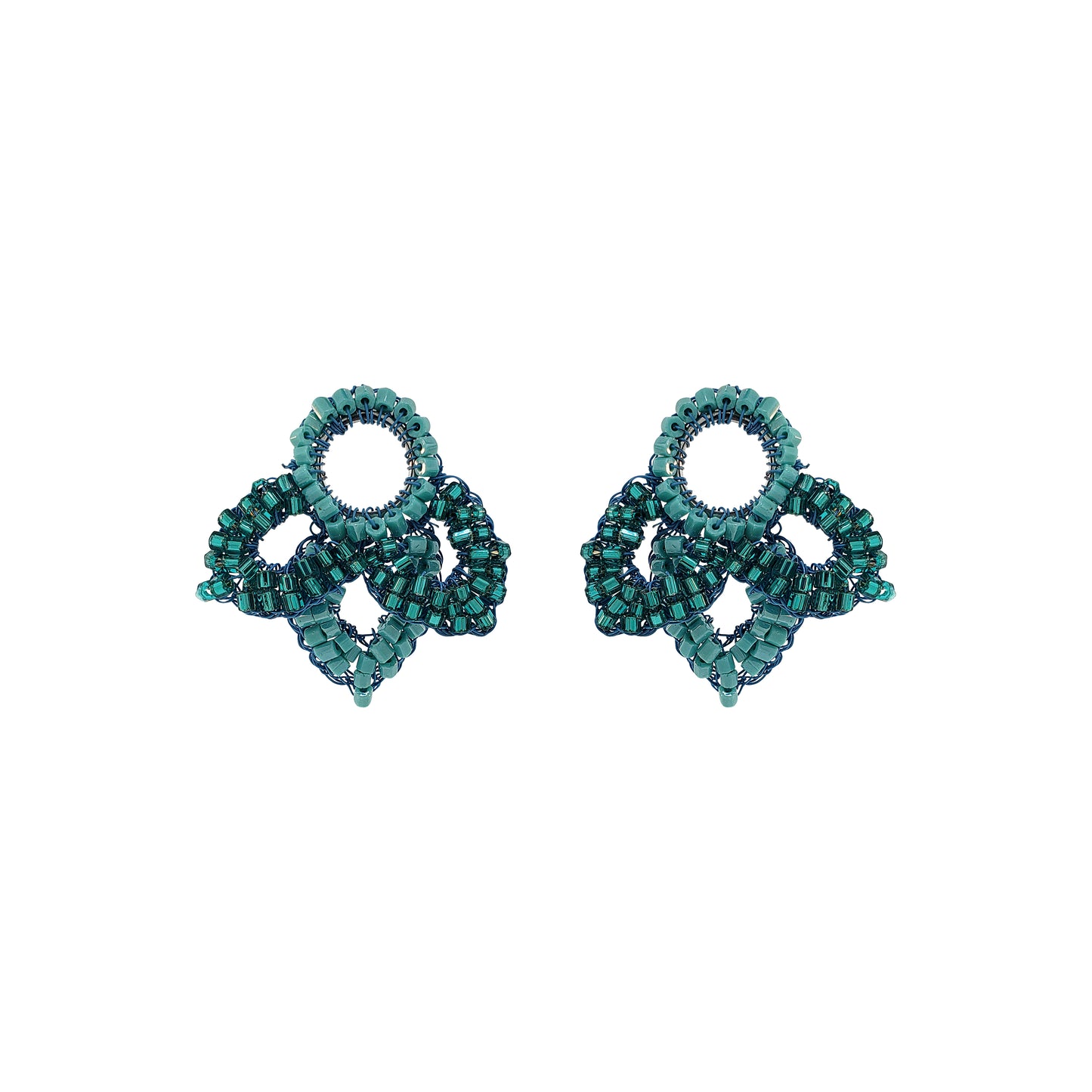 Brinco de Crochê Mermaid Mini Ocean Dreams Azul