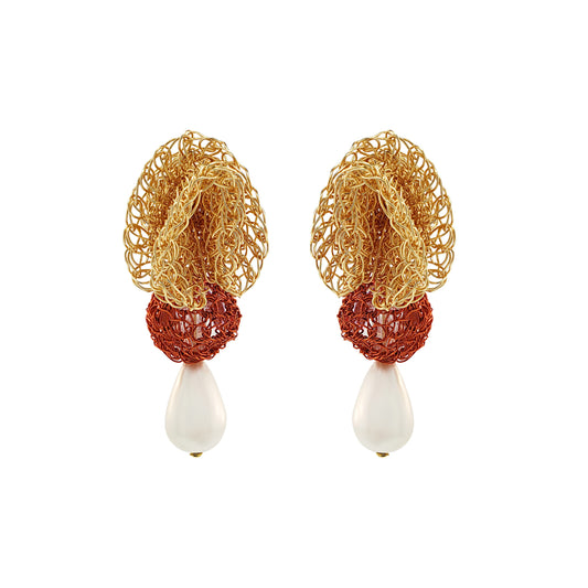 Brinco de Crochê Reef Dangle Ocean Dreams