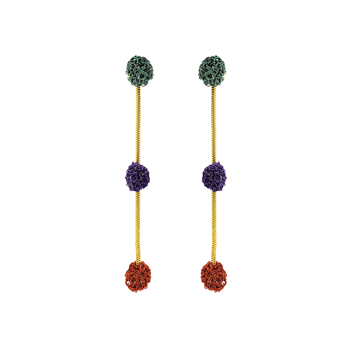 Brinco de Crochê Dome Sweet Gummy Mix