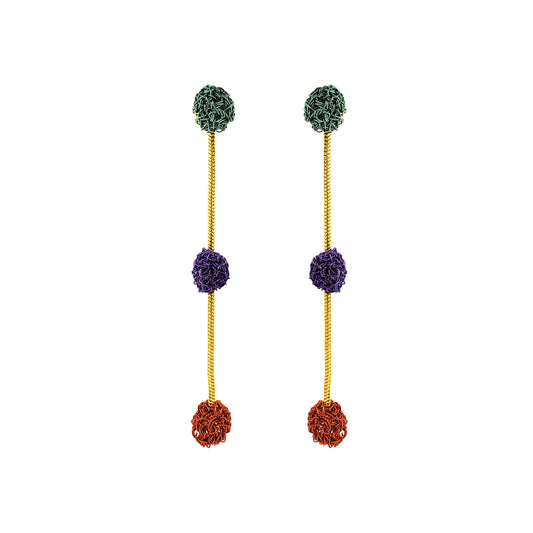 Brinco de Crochê Dome Sweet Gummy Mix