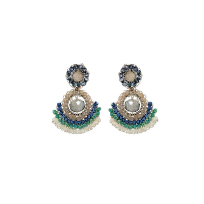 Brinco de Crochê Studs Delicate Caribbean