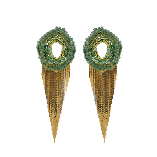 Brinco de Crochê Taliesin Mint