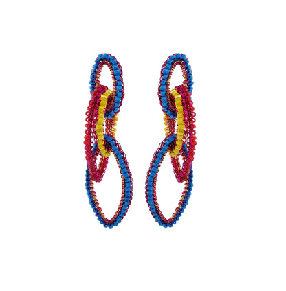 Brinco de Crochê Demi Eletric Warmth Mix