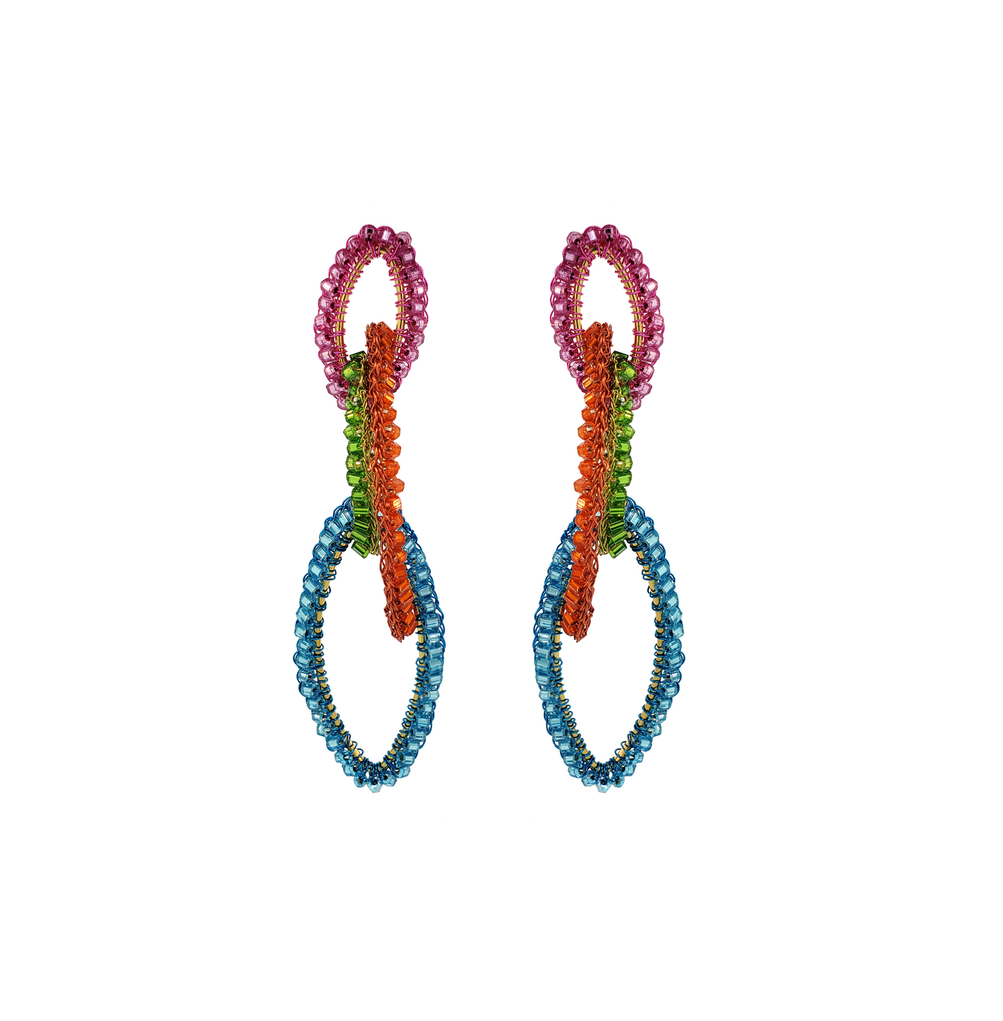 Brinco de Crochê Mare Confetti Collection