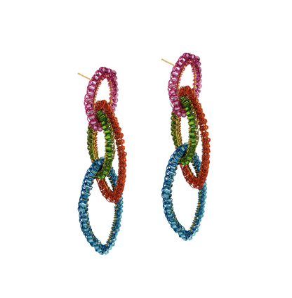 Brinco de Crochê Mare Confetti Collection