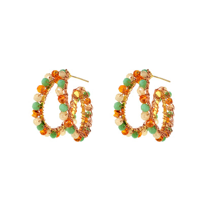 Brinco de Crochê Nina Maxi Sweet Gummy Mix