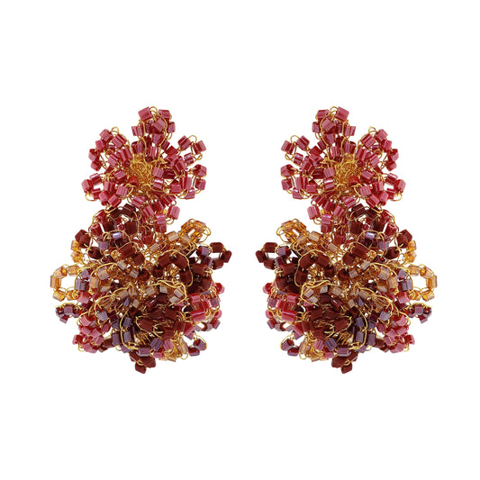 Brinco de Crochê Guaraná Vermelho Mystic Forest