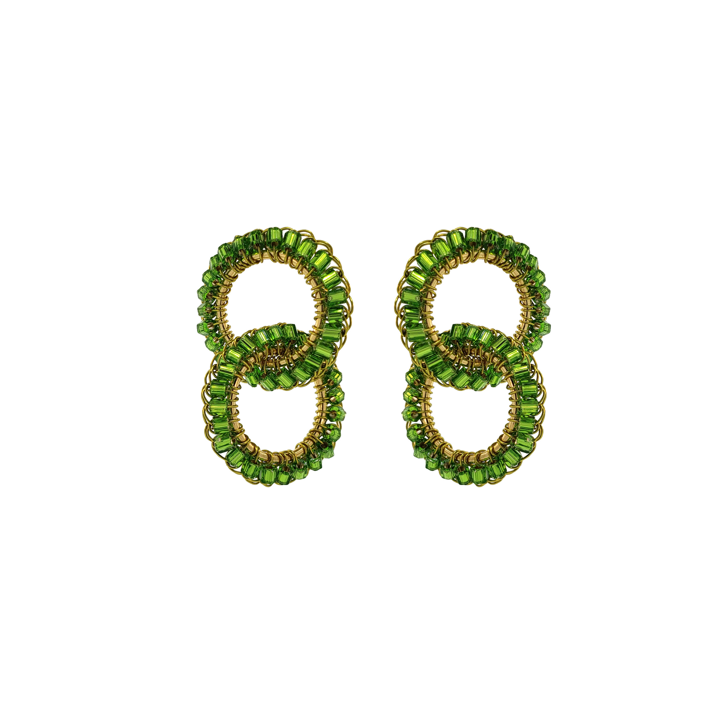 Brinco Elos Mini Verde Mystic Forest