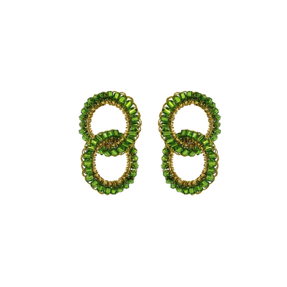 Brinco Elos Mini Verde Mystic Forest