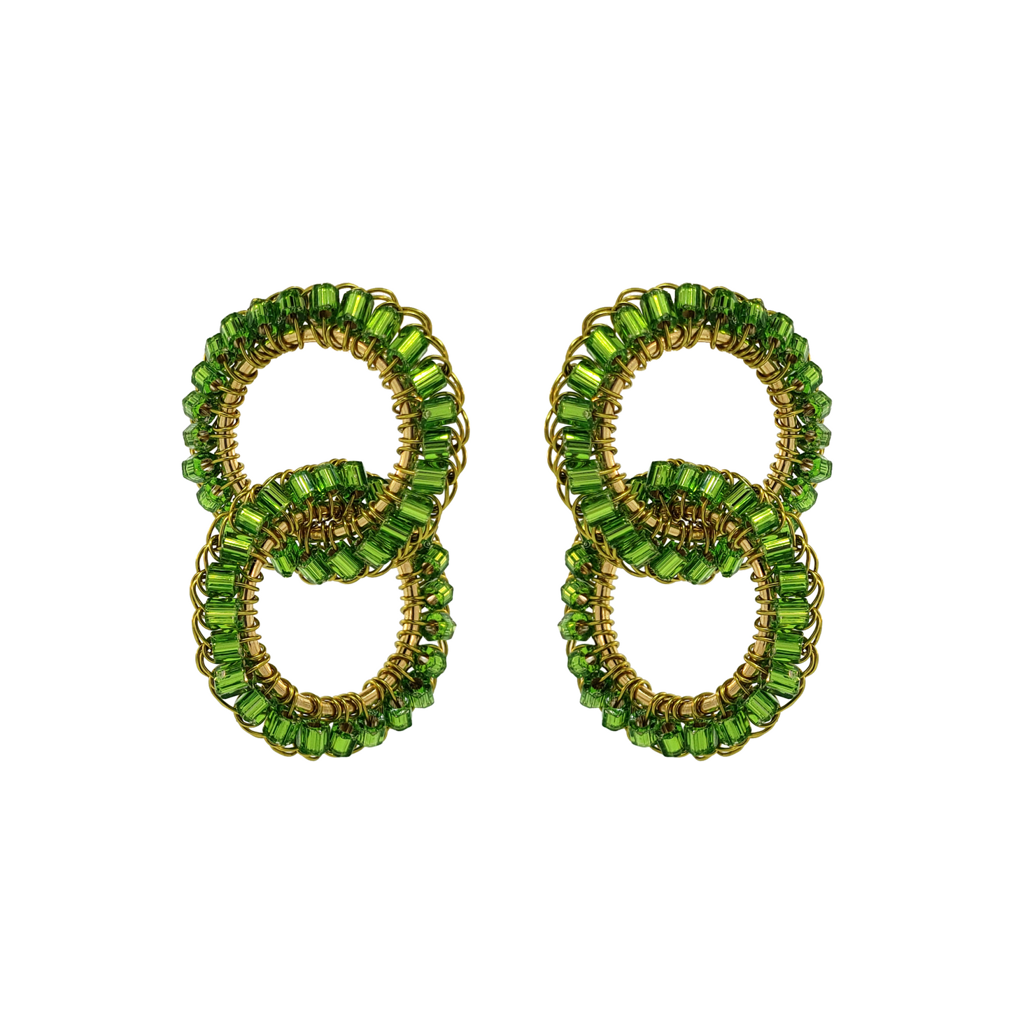 Brinco Elos Mini Verde Mystic Forest