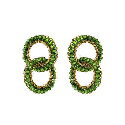 Brinco Elos Mini Verde Mystic Forest