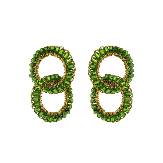 Brinco Elos Mini Verde Mystic Forest